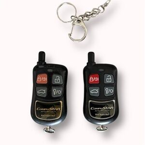 2 Compustar R1600 remotes + manual (DISCONTINUED)